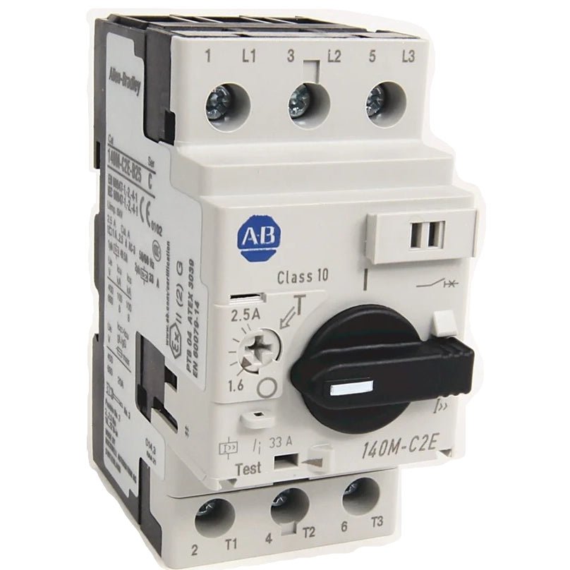 ALLEN BRADLEY - Motor Protection Circuit Breaker - 140M - C2E - B16 - USED - Big Liquidators