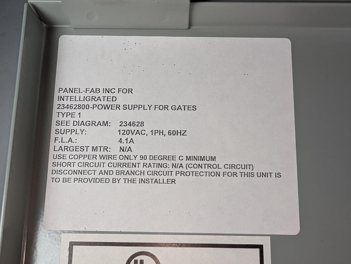 Hoffman - Hinged Electrical Enclosure with Misc. Electrical Components - AHE12X10X6 - New - Big Liquidators