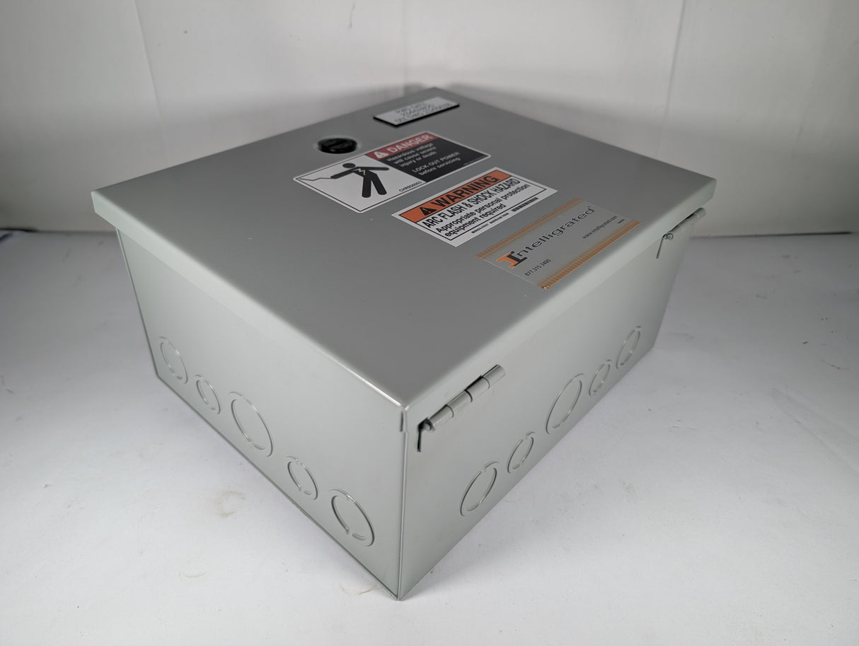 Hoffman - Hinged Electrical Enclosure with Misc. Electrical Components - AHE12X10X6 - New - Big Liquidators