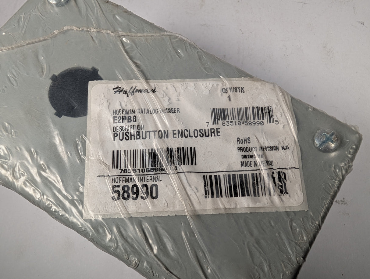 Hoffman - Pushbutton Enclosure - E2PBG - New - Big Liquidators