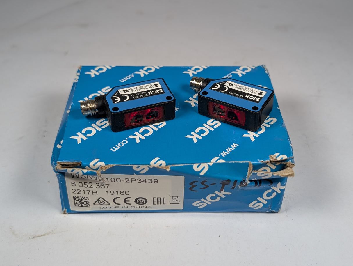 SICK - Miniature Photoelectric Sensors - WS/WE100 - 2P3439 - New - Big Liquidators