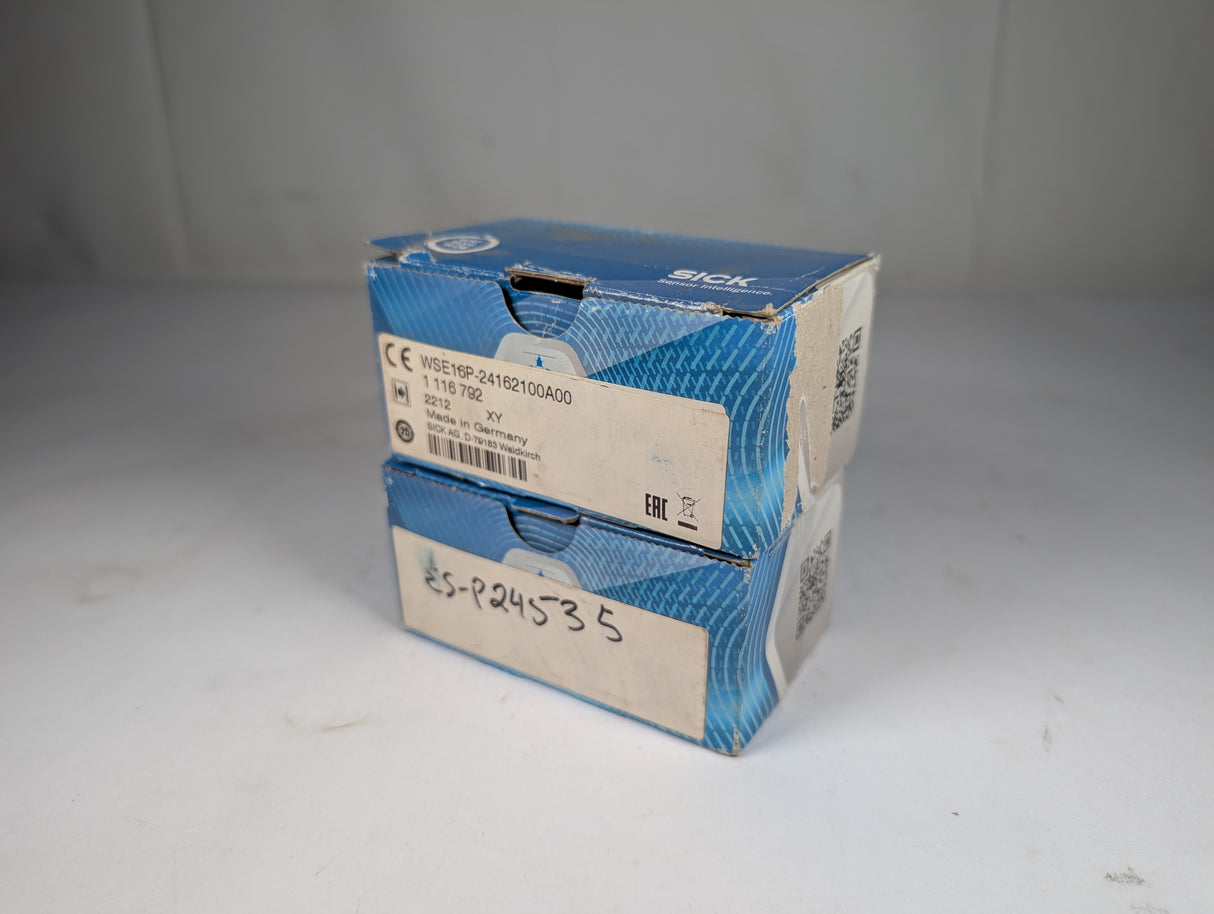 SICK - Photoelectric Sensors - WSE16P - 24162100A00 - New - Big Liquidators