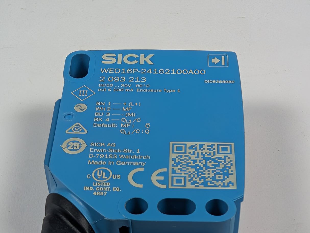 SICK - Photoelectric Sensors - WSE16P - 24162100A00 - New - Big Liquidators