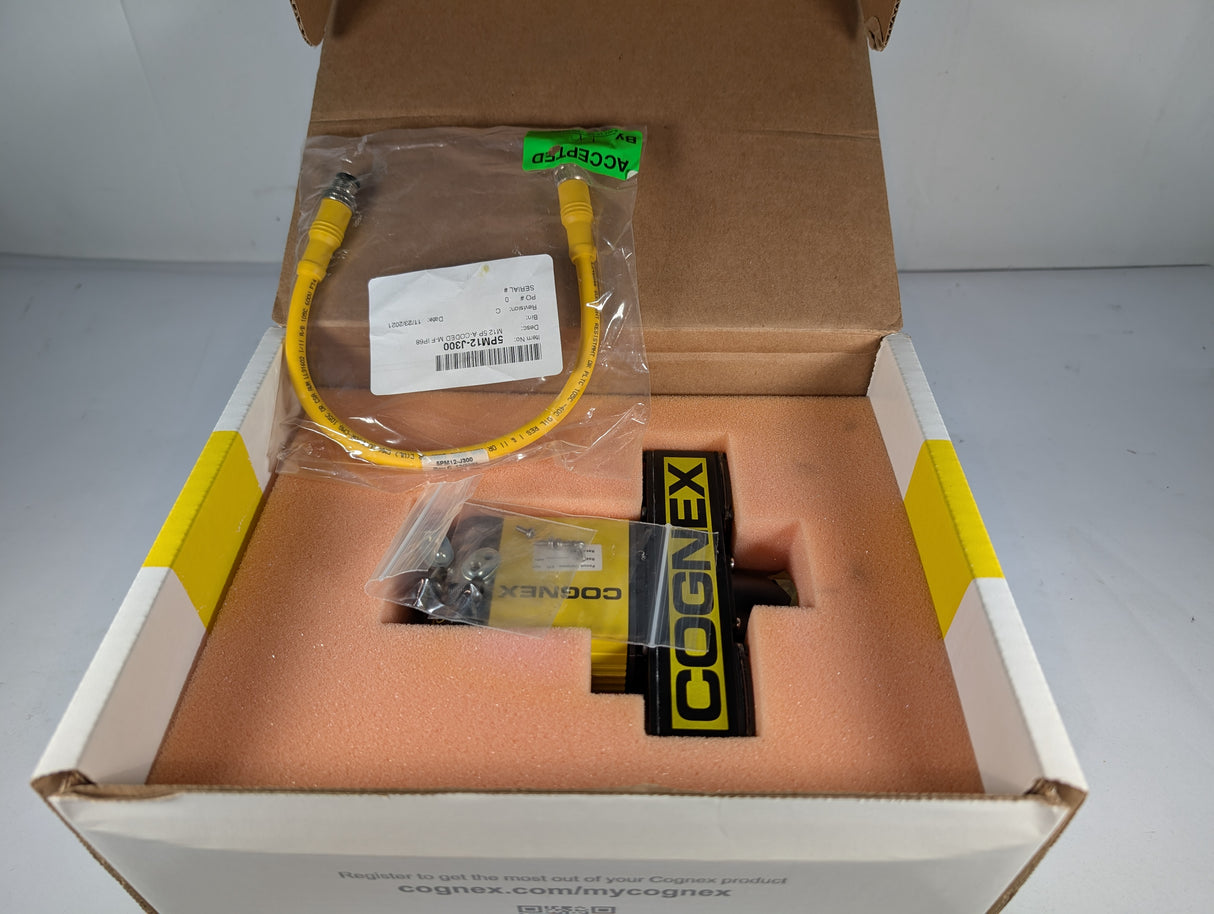 Cognex - Fixed Mount Barcode Scanner w/Smart Vision Lights - DM475 - New - Big Liquidators