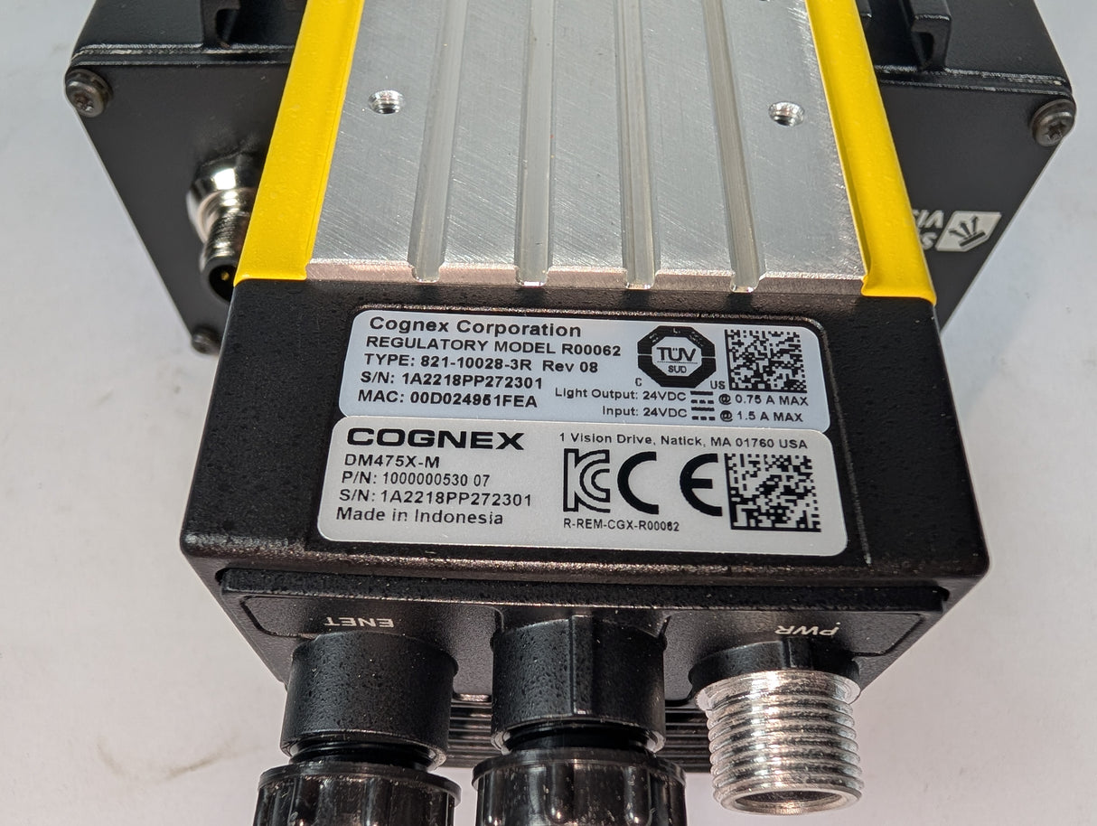 Cognex - Fixed Mount Barcode Scanner w/Smart Vision Lights - DM475 - New - Big Liquidators