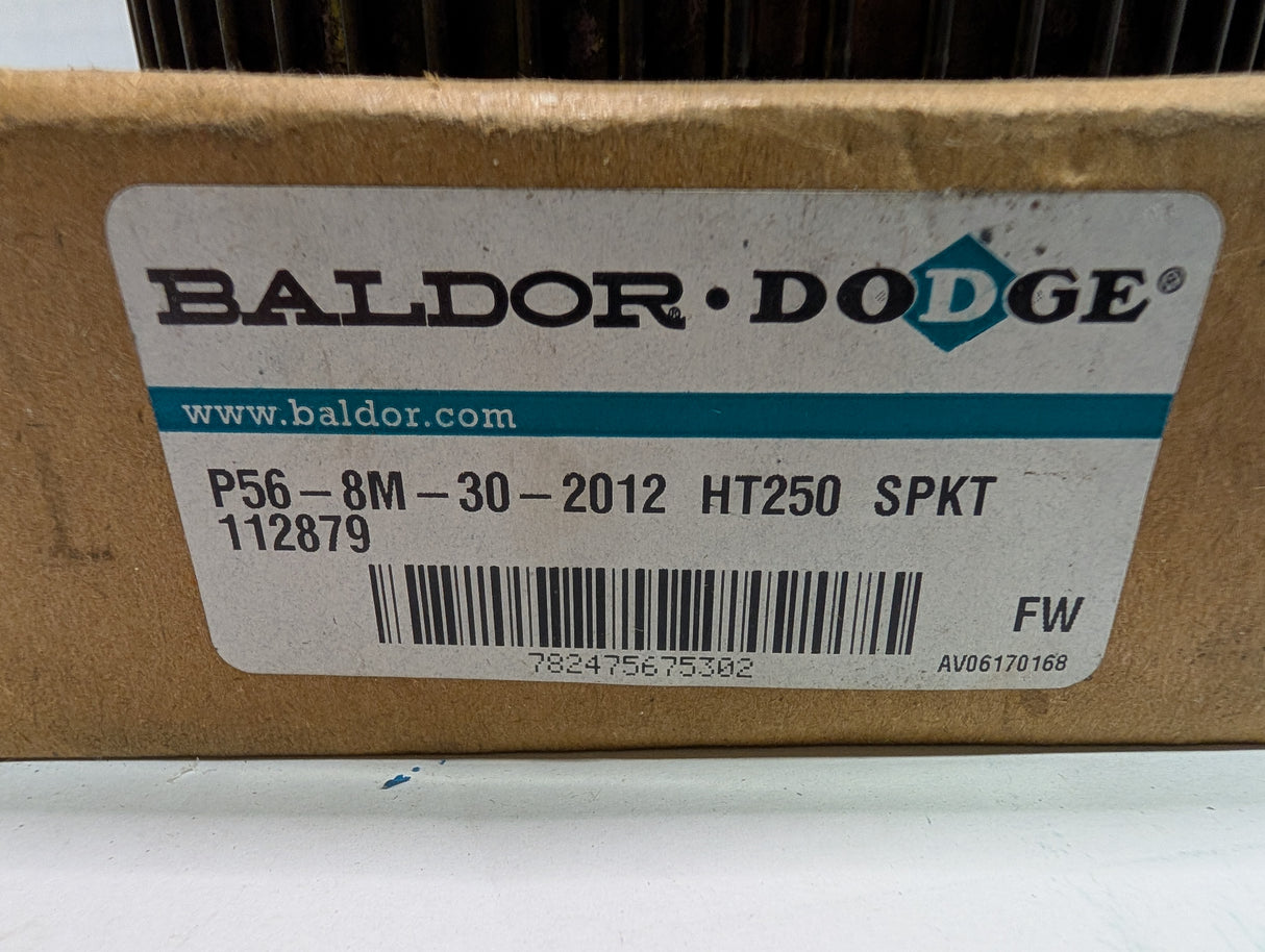 Baldor Dodge - (HTD) Belt Sprocket - P56 - 8M - 30 - 2012 HT250 SPKT - New - Big Liquidators
