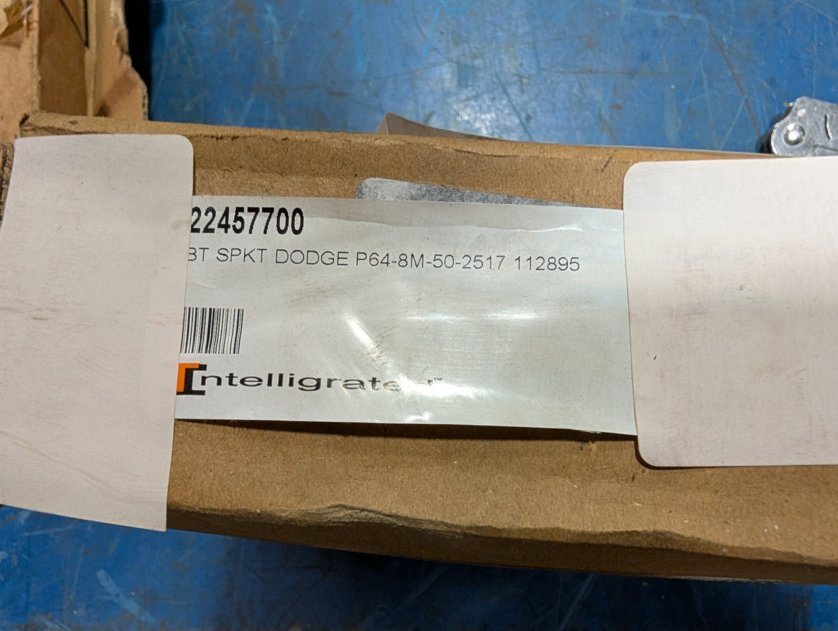 Baldor Dodge - (HTD) Belt Sprocket - P64 - 8M - 50 - 2517 HT250 SPKT - New - Big Liquidators