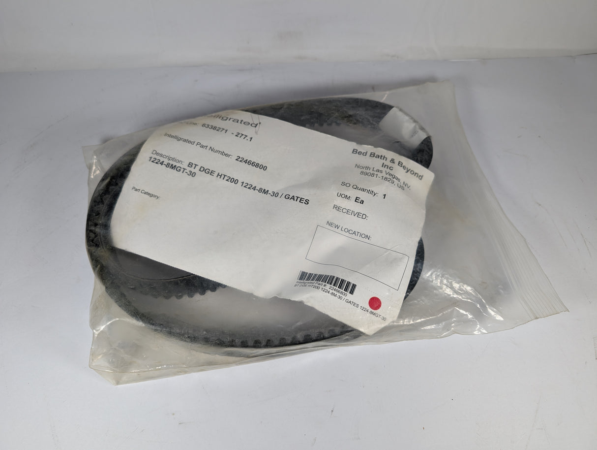 Gates - Power Grip GT 3 Notched Belt - 1224 - 8MGT - 30 - New - Big Liquidators