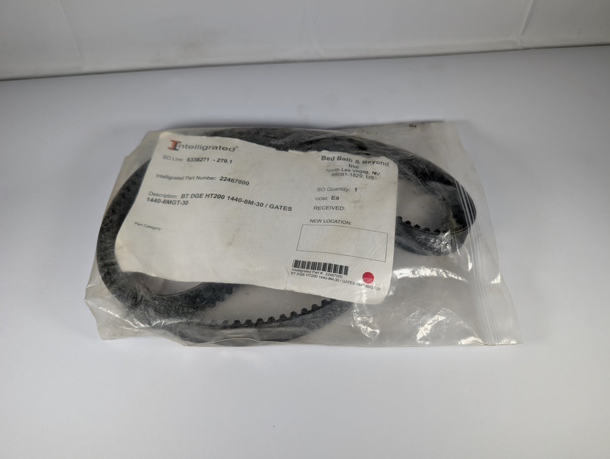 Gates - Power Grip GT 3 Notched Belt - 1440 - 8MGT - 30 - New - Big Liquidators