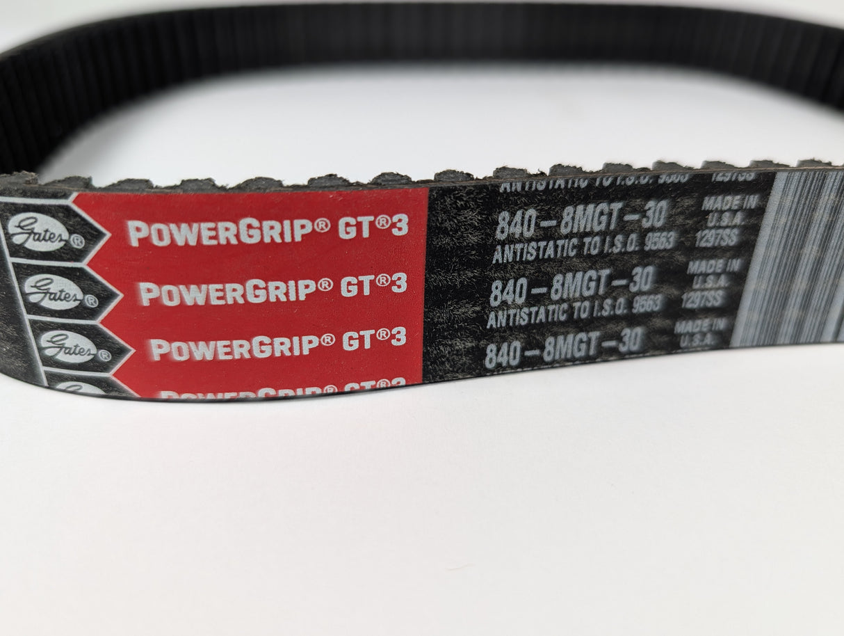 Gates - Power Grip GT 3 Notched Belt - 840 - 8MGT - 30 - New - Big Liquidators