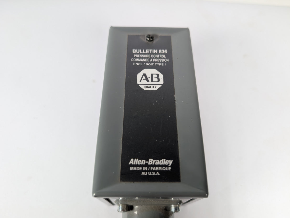 Allen Bradley - Pressur Control Switch - BULLETIN 836 - Used - Big Liquidators
