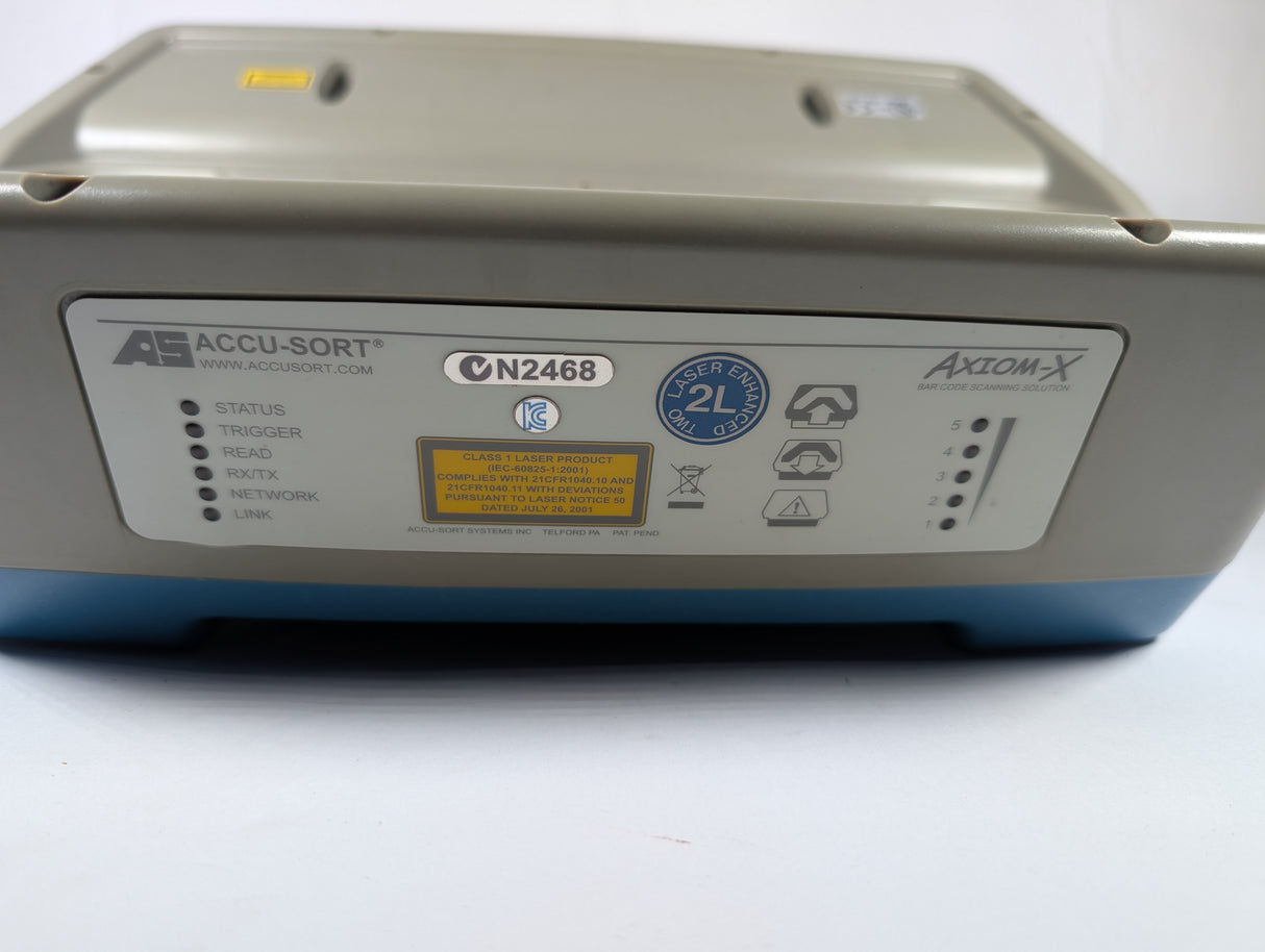 Accu - Sort - Omnidirectional Laser Bar Code Reader - AXIOM - X - Used - Big Liquidators