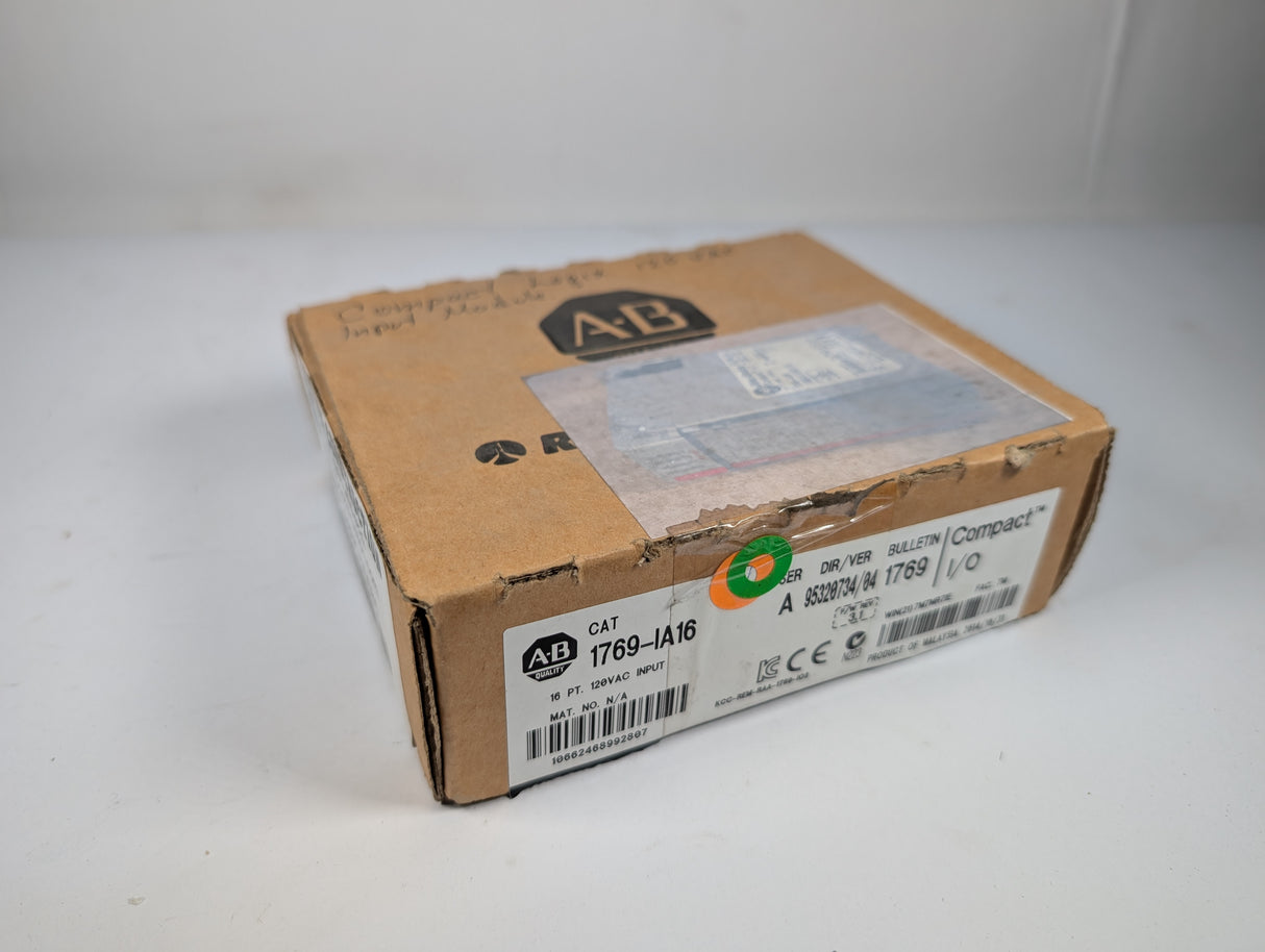 Allen Bradley - CompactLogix Input Module - 1769 - IA16 - New - Big Liquidators
