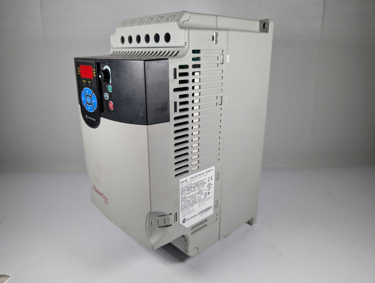Allen Bradley - PowerFlex 4M Variable Frequency Drive - 22F - D013N104 - Used - Big Liquidators