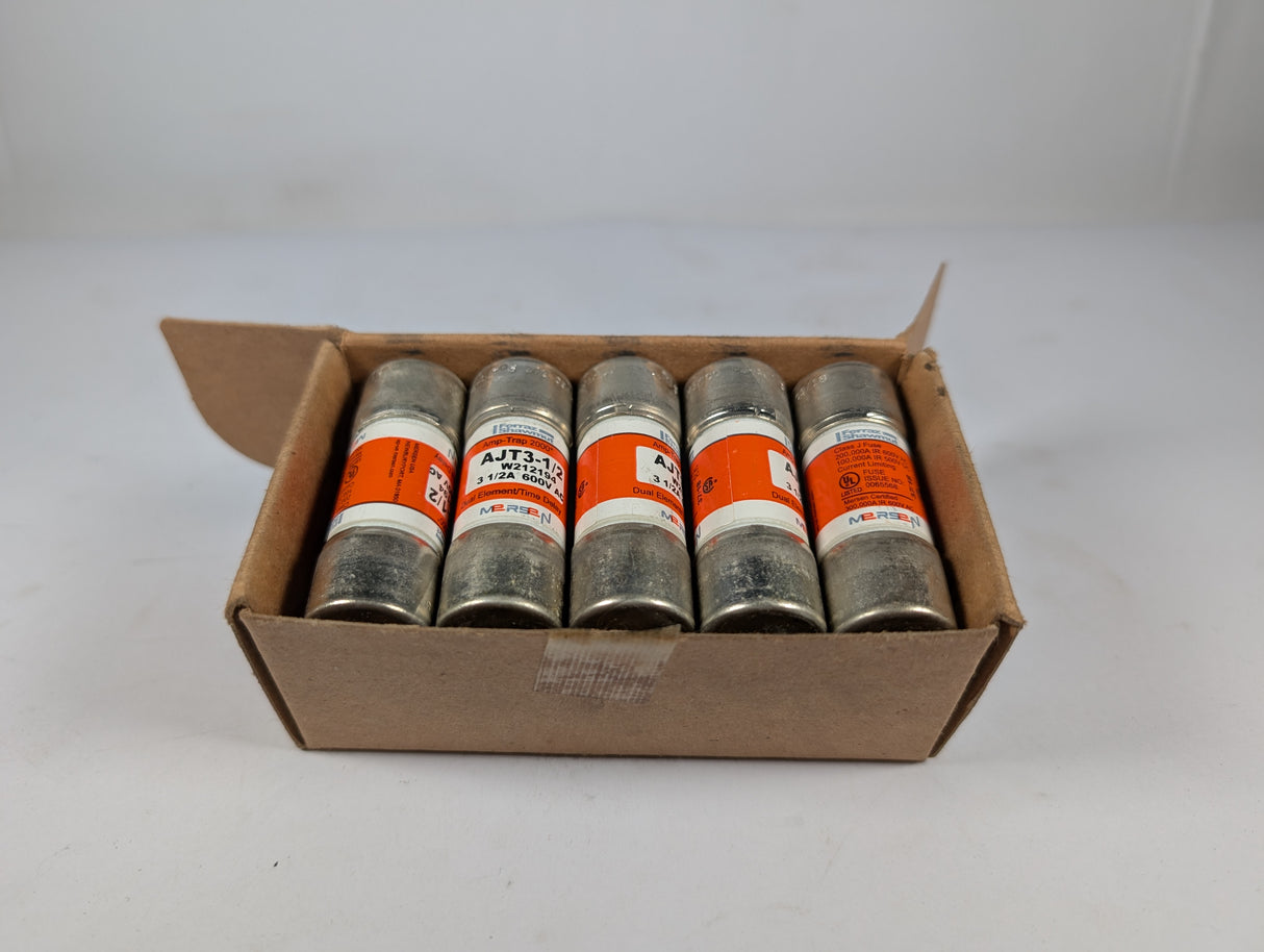 Mersen - Amp - Trap 2000 Class J Fuse - AJT3 - 1/2 - New - Big Liquidators