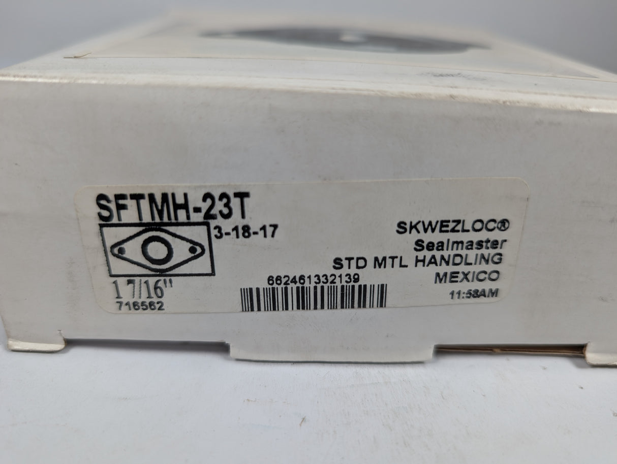 Transnorm - Two - Bolt Flange Ball Bearing Unit - SFTMH - 23T - New - Big Liquidators