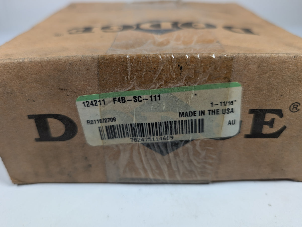 Dodge - Flange - Mount Ball Bearing Unit - F4B - SC - 111 - New - Big Liquidators