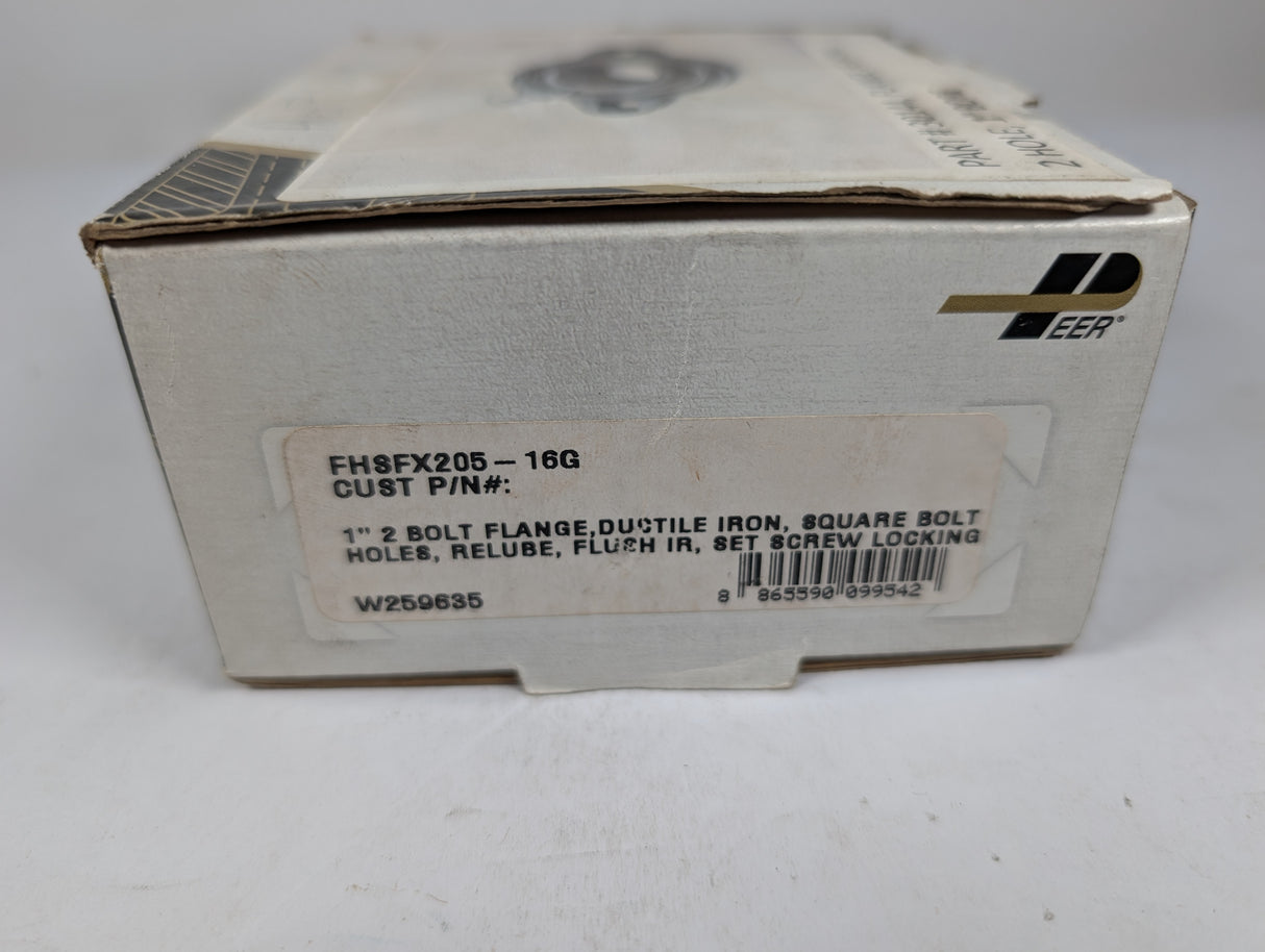 Peer - Flange - Mount Ball Bearing Unti - FHSFX205 - 16G - New - Big Liquidators