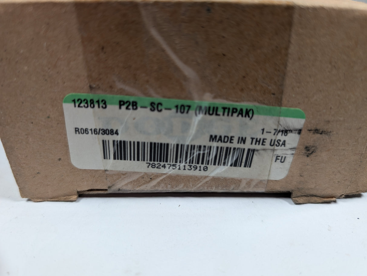 Dodge - Pillow Block Ball Bearing Unit - P2B - SC - 107 - New - Big Liquidators