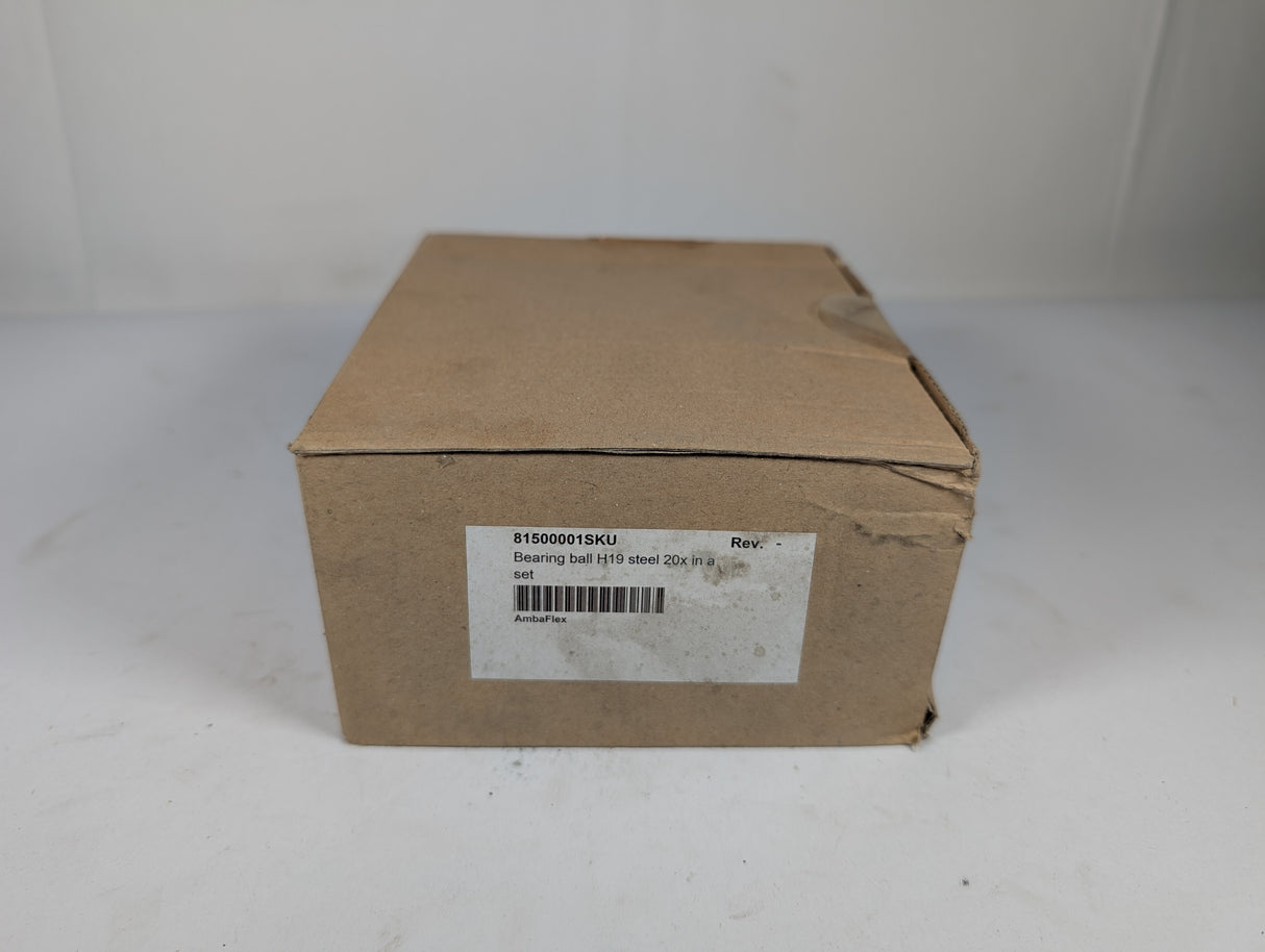AmbaFlex - Bearing Ball H19 Steel 20x per Box - 81500001SKU - New - Big Liquidators