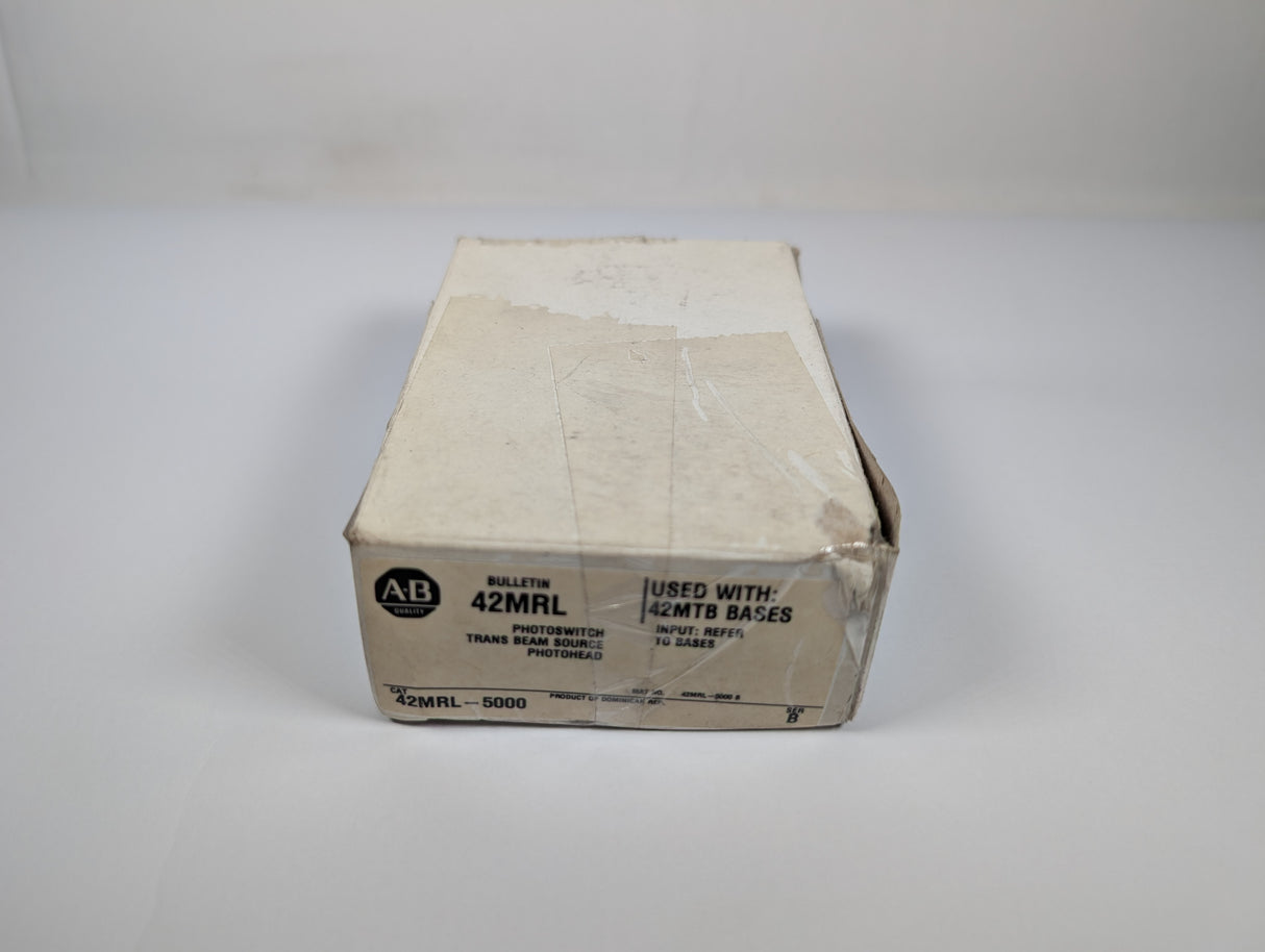 Allen Bradley - Photoswtich, Trans Beam source, Photohead - 42MRL - 5000 - New - Big Liquidators