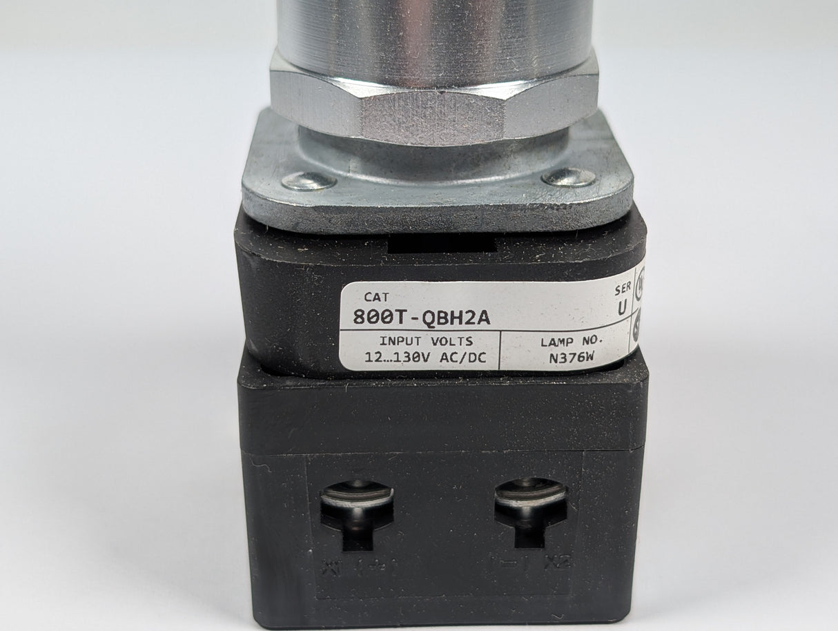 Allen Bradley - 30mm Momentary Push Button Amber - 800T - QBH2A - New - Big Liquidators