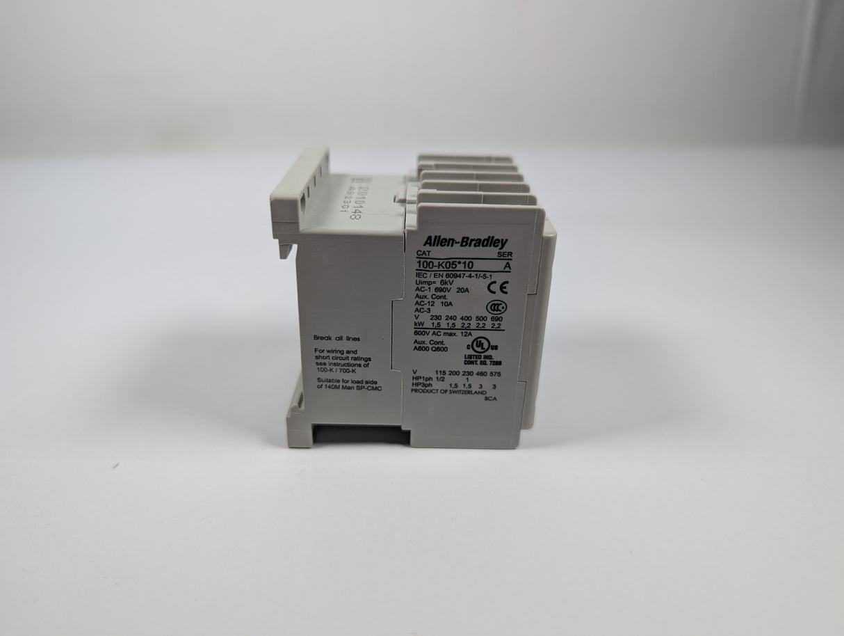 Allen Bradley - Mini Contactor - 100 - K05D10 - New - Big Liquidators