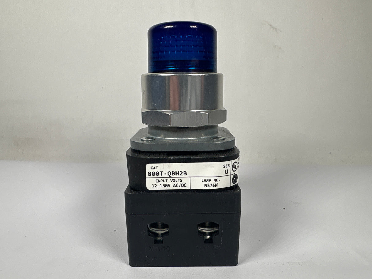 Allen Bradley - 30mm Momentary Push Button Blue - 800T - QBH2B - New - Big Liquidators