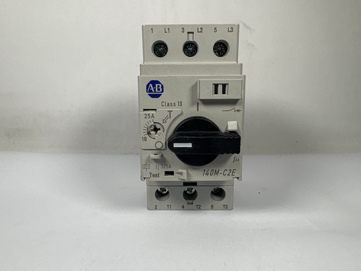 Allen Bradley - 25 Amp Motor Protector/Circuit Breaker - 140M - C2E - C25 - New - Big Liquidators