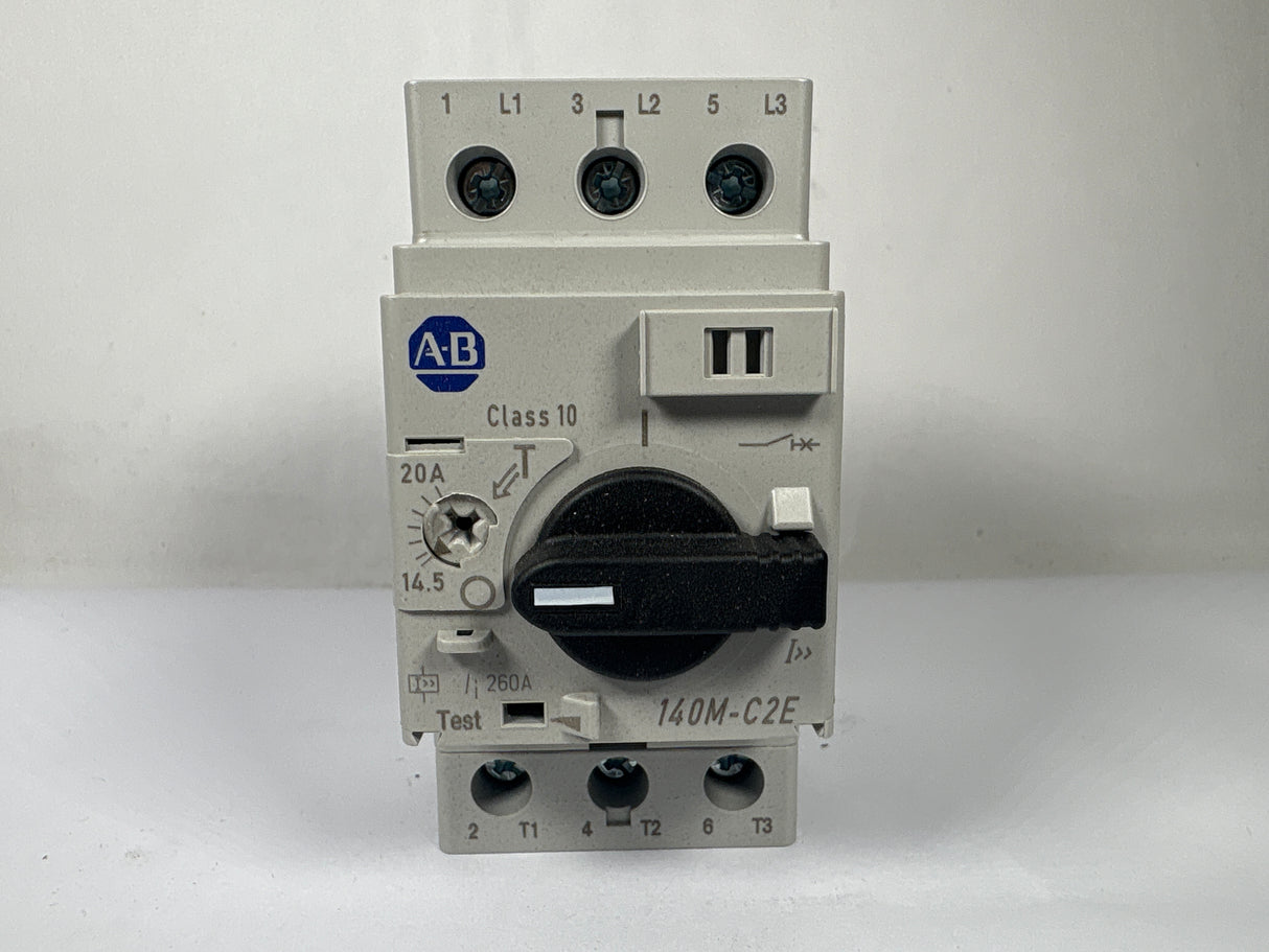 Allen Bradley - 32 Amp Motor Protector/Circuit Breaker - 140M - C2E - C20 - New - Big Liquidators