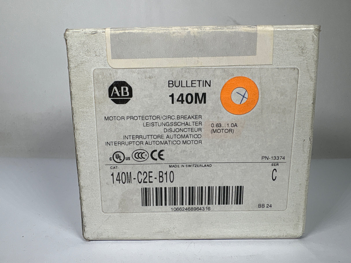 Allen Bradley - 32 Amp Motor Protector/Circuit Breaker - 140M - C2E - B10 - New - Big Liquidators