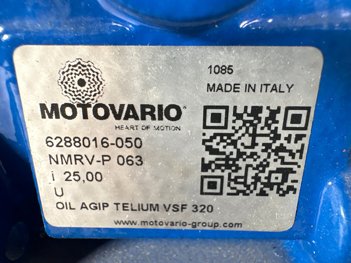 Motovario - 25:1 Worm Gear Reducer - NMRV - P 063 - Used - Big Liquidators