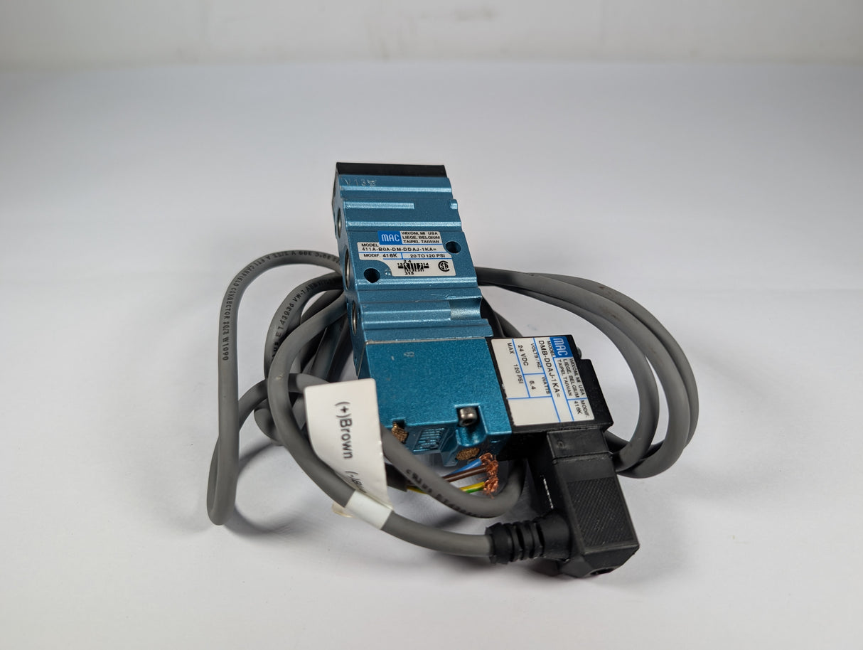 Mac Valves - Solenoid Valve - 411A - B0A - DM - DDAJ - 1KA= - New - Big Liquidators