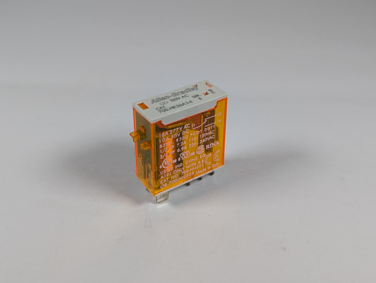 Allen Bradley - GP Slim Line Relay - 700 - HK32A1 - 4 - New - Big Liquidators