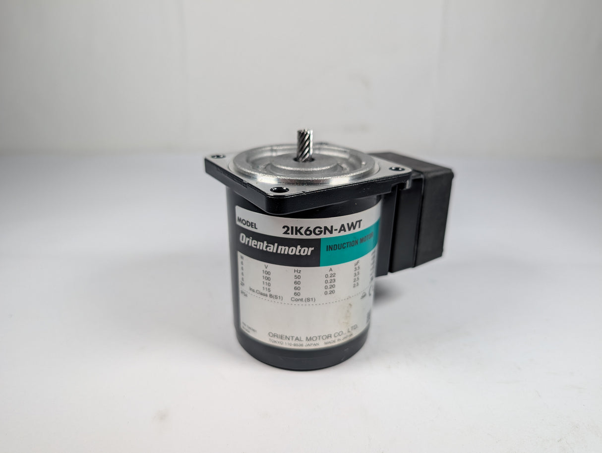 OrientalMotor - Compact Induction Motor - 2IK6GN - AWT - Used - Big Liquidators