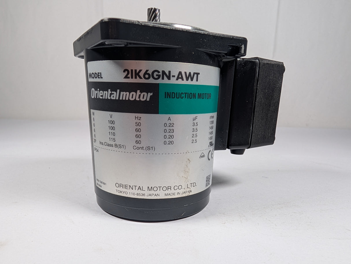 OrientalMotor - Compact Induction Motor - 2IK6GN - AWT - Used - Big Liquidators
