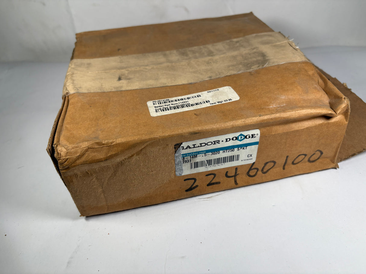 Dodge - High Torque Drive Belt Sprocket - P48 - 14M - 55 - 3020 HT250 SPKT - Used - Big Liquidators