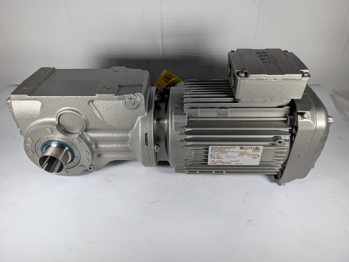 Sew - Eurodrive - 2 HP Helical Bevel Gearmotor - KT47 DRN90L4 - New - Big Liquidators