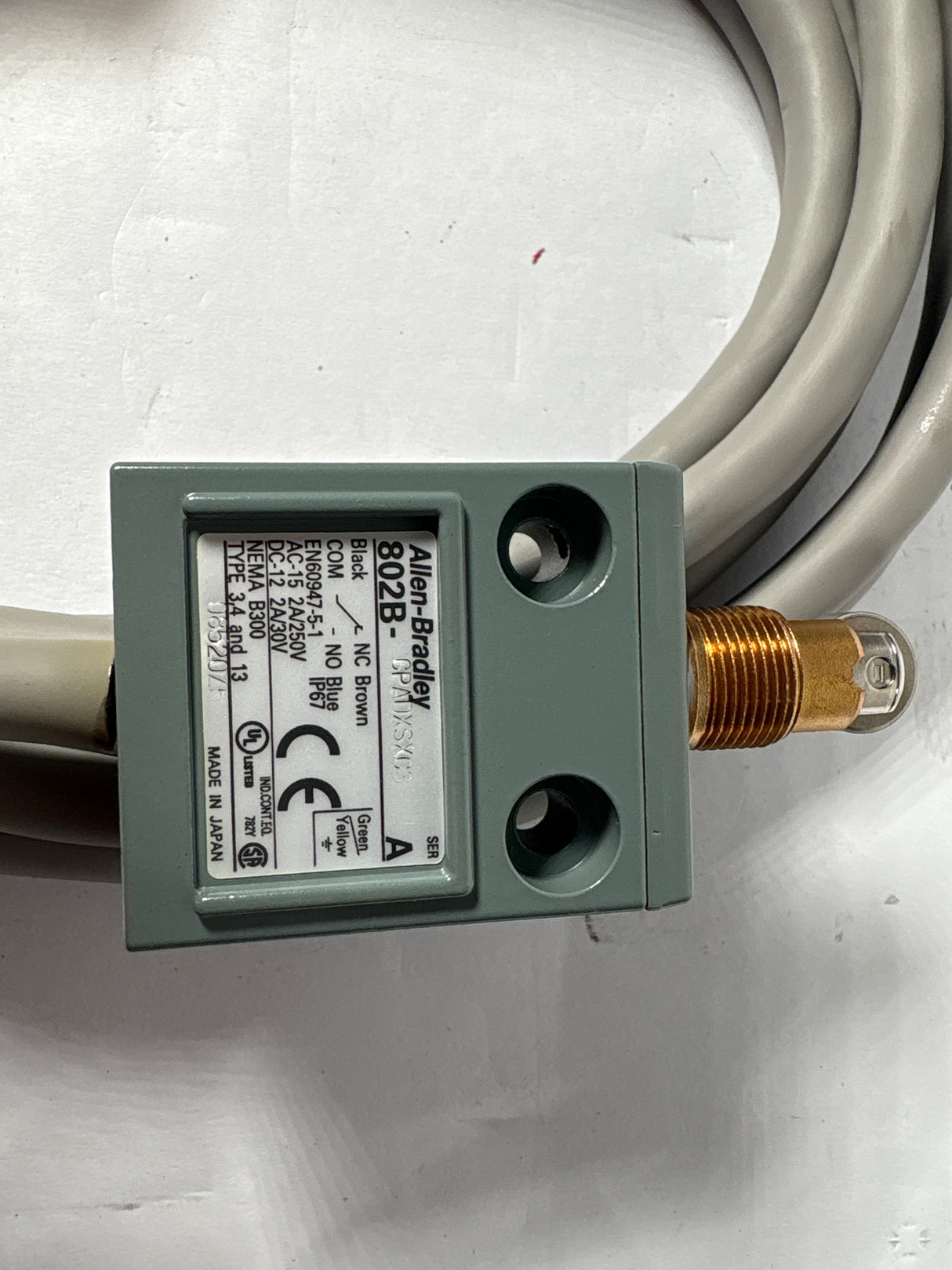 Allen Bradley - Compact Limit Switch - 802B - CPADXSXC3 - New - Big Liquidators