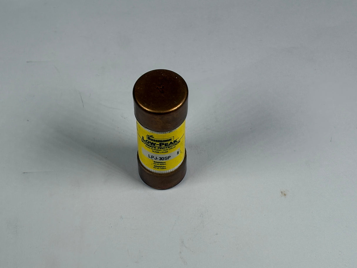 Bussmann - 30 AMP Low - Peak Class J Fuse - LPJ - 30SP - New - Big Liquidators