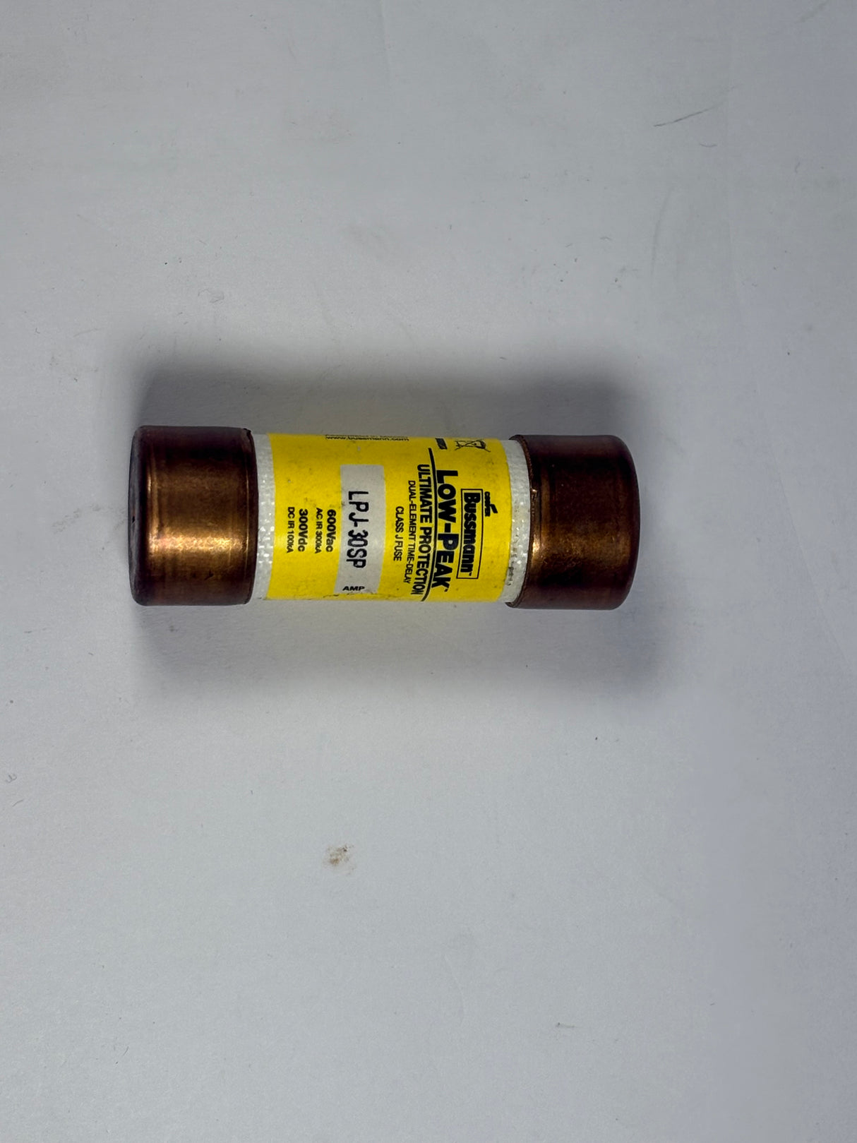 Bussmann - 30 AMP Low - Peak Class J Fuse - LPJ - 30SP - New - Big Liquidators