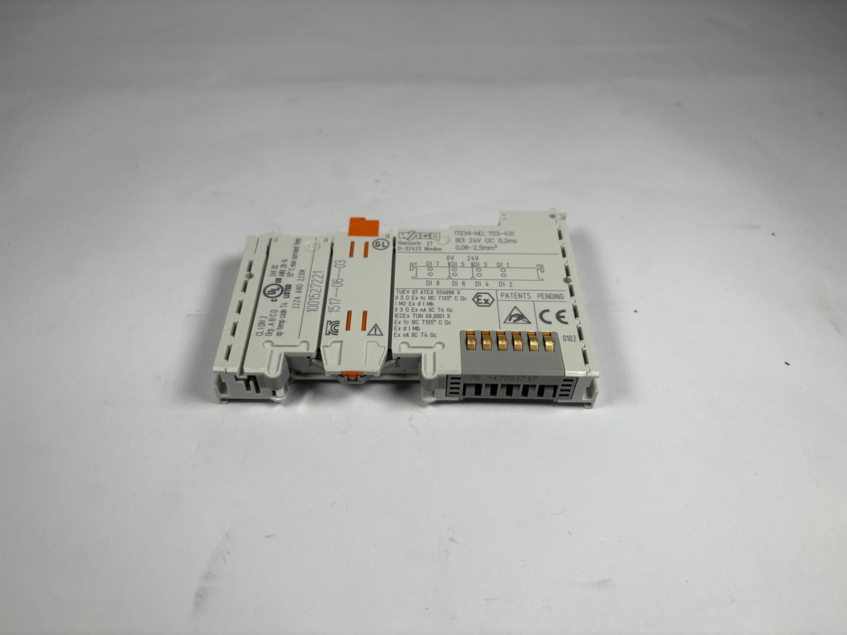 Wago - 8 - Channel Digital Input - 753 - 431 - New - Big Liquidators