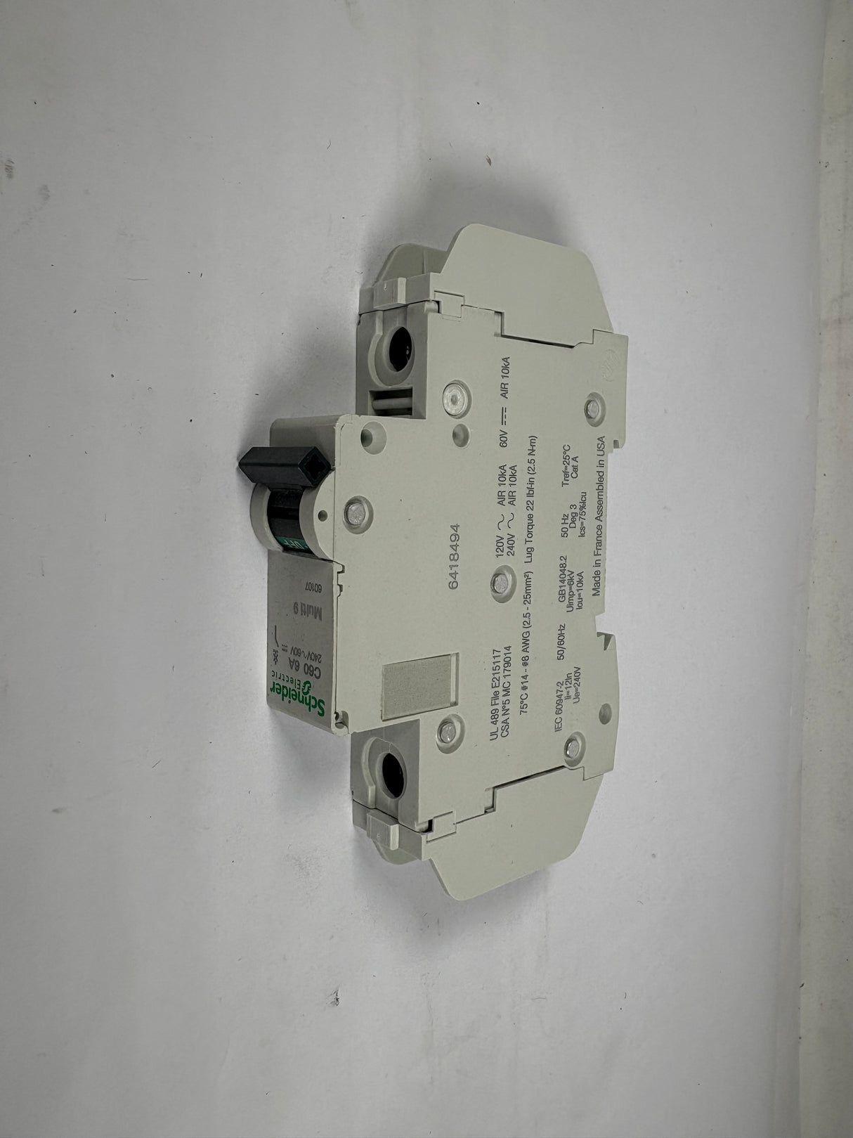 Schneider Electric - C60 Miniature Circuit Breaker - 60107 - New - Big Liquidators