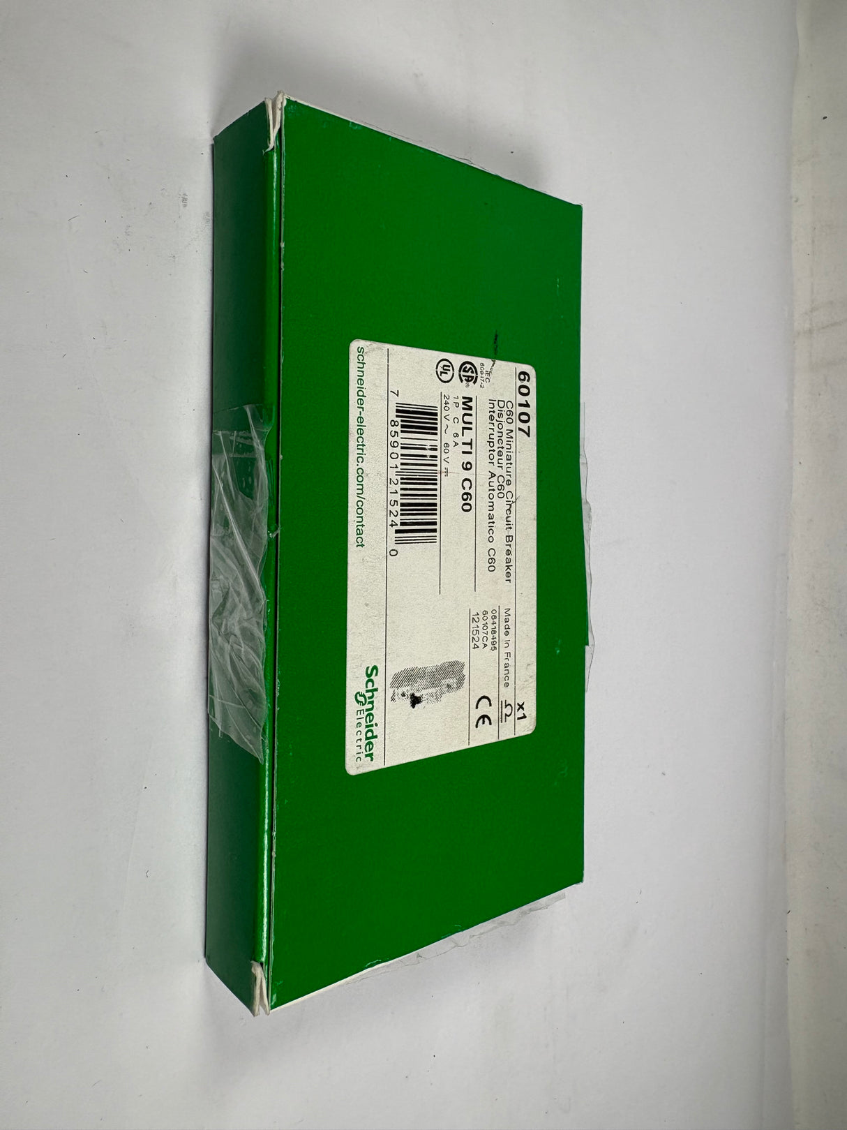 Schneider Electric - C60 Miniature Circuit Breaker - 60107 - New - Big Liquidators