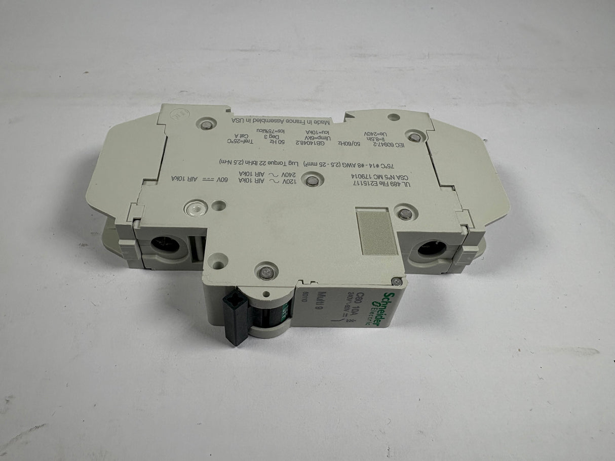 Schneider Electric - C60 Miniature Circuit Breaker - 60110 - New - Big Liquidators