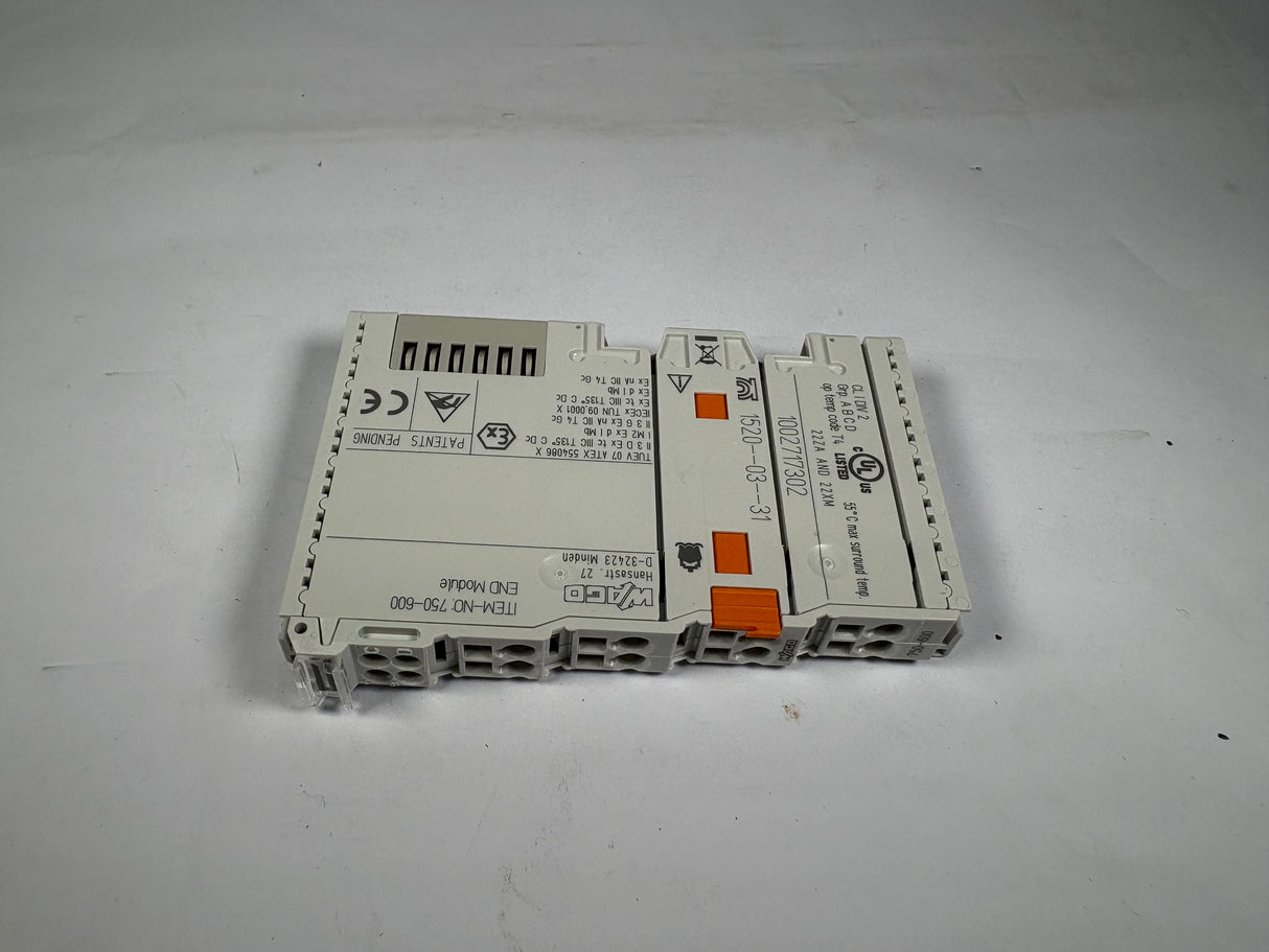 Wago - End Module - 750 - 600 - New - Big Liquidators