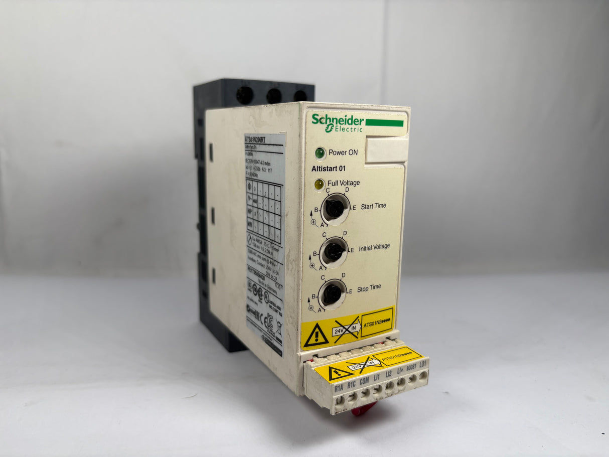 schneider Electric - Soft Starter for Asynchronous Motor - ATS01N206RT - Used - Big Liquidators
