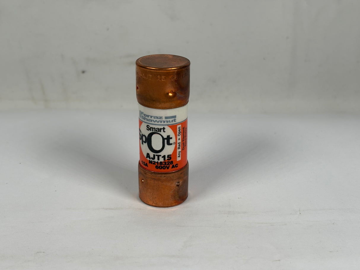 Ferraz Shawmut - Smart Spot 15 AMP Fuse - AJT15 - New - Big Liquidators