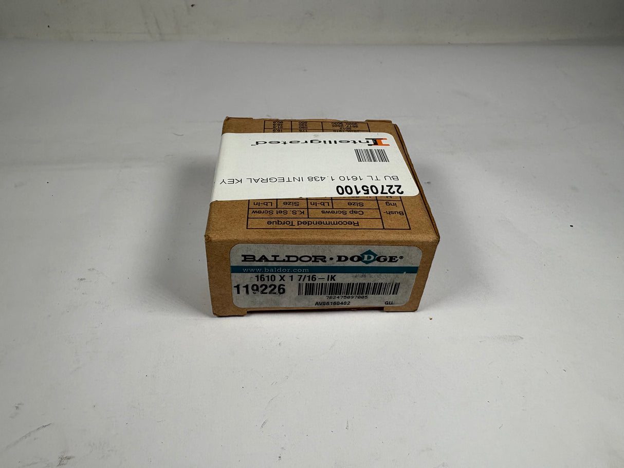 Dodge - 1610 Taper Lock Bushing - 119226 - New - Big Liquidators