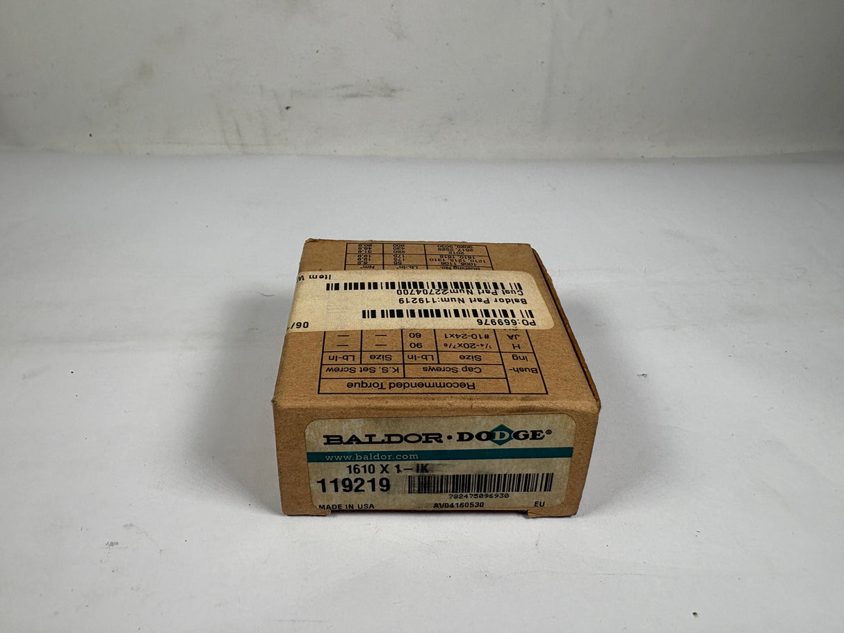 Dodge - 1610 Taper Lock Bushing - 119219 - New - Big Liquidators